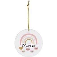 Personalisierte Mutter Ornament | Muttertagsgeschenk Weihnachtsgeschenk Valentinstag Geschenk Für Mama Keramik Ornamente von dailyblotsco