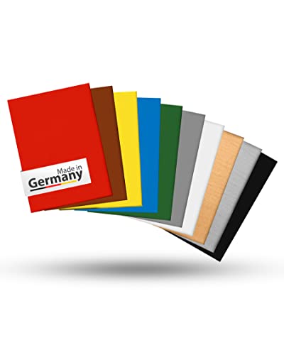 dakamilech Base 2013003 Wachsplatten - Selbstklebende Verzierplatten - Verzierwachsplatten 110 x 80 x 0,5 mm - Bastelwachs Grundfarben - Wachsplatten-Set 10 Stück dakamilech Base 2013003 Wachsplatten - Selbstklebende Verzierplatten - Verzierwachsplatten 110 x 80 x 0,5 mm - Bastelwachs Grundfarben - Wachsplatten-Set 10 Stück von dakamilech