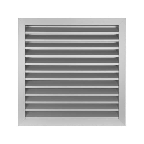 Lüftungsgitter Dalap GRW 315x315 mm aus stranggepresstem Aluminium mit festen Lamellen Lüftungsgitter Dalap GRW 315x315 mm aus stranggepresstem Aluminium mit festen Lamellen von dalap