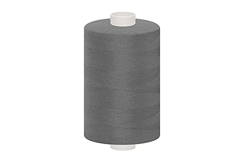 dalipo 27001 - Polyester Nähgarn 1000m, grau von dalipo