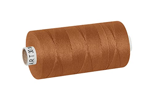 dalipo - Polyester Nähgarn Stärke 30, Polstergarn, 300m, zimt von dalipo