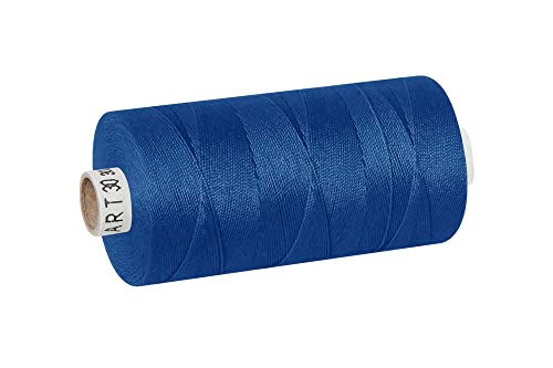 dalipo - Polyester Nähgarn Stärke 30, Polstergarn, 300m, blau von dalipo