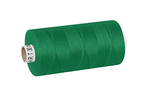 dalipo - Polyester Nähgarn Stärke 30, Polstergarn, 300m, grün von dalipo