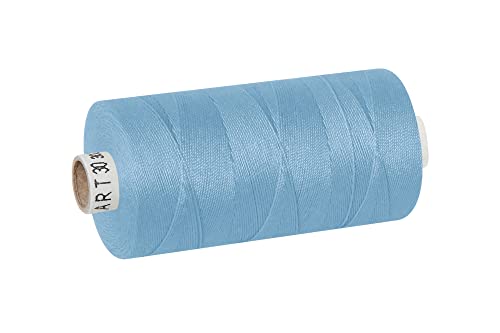 dalipo - Polyester Nähgarn Stärke 30, Polstergarn, 300m, hellblau von dalipo