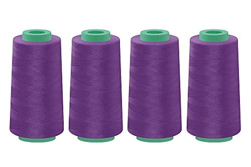 dalipo - Polyester Overlockgarn 4 x 2500m, violett dalipo - Polyester Overlockgarn 4 x 2500m, violett von dalipo