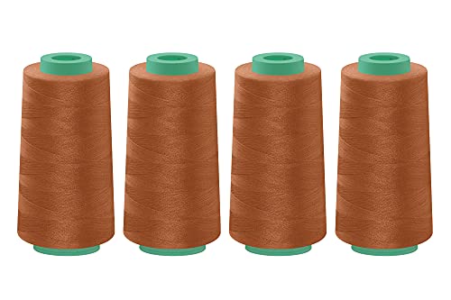 dalipo - Polyester Overlockgarn 4 x 2500m, zimt dalipo - Polyester Overlockgarn 4 x 2500m, zimt von dalipo