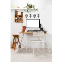 Einfache Kleine Peace Zeichen Sammlung - Wand Aufkleber Benutzerdefinierte Vinyl Kunst von danadecals