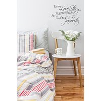 Every Love Story Is Beautiful Zitat - Wandaufkleber Benutzerdefinierte Vinyl-Kunstaufkleber Every Love Story Is Beautiful Zitat - Wandaufkleber Benutzerdefinierte Vinyl-Kunstaufkleber von danadecals