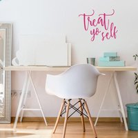 Medium Lecker Yo Selbst - Zitat Aufkleber Wandaufkleber Vinyl Kunst Für Elektronik, Laptops, Häuser, Schlafsäle, Büros von danadecals
