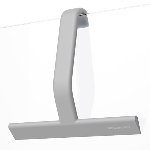 dancemoon JustHang Duschabzieher für Duschwand, einteiliges Silikon mit integriertem Haken, 25 cm, Grau dancemoon JustHang Duschabzieher für Duschwand, einteiliges Silikon mit integriertem Haken, 25 cm, Grau von dancemoon