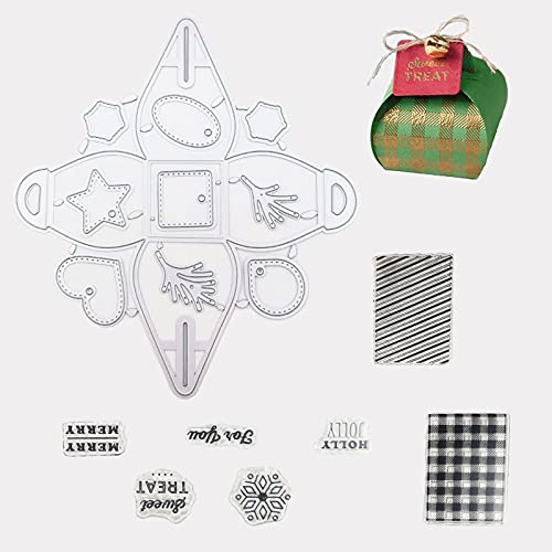 Dancepandas Stanzschablone Box Weihnachten Stanzschablone Faltbox Geschenkbox Stanzschablone Stanzmaschine Klein Box Cutting Dies Handwerk Dekor Dancepandas Stanzschablone Box Weihnachten Stanzschablone Faltbox Geschenkbox Stanzschablone Stanzmaschine Klein Box Cutting Dies Handwerk Dekor von dancepandas