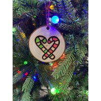 Zuckerstange Eingebrannte Ornamente von dancingwithfireart