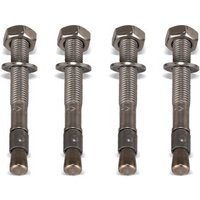 dancop Bodenanker-Montage-Set, Edelstahl, 4 Stk/VE von dancop