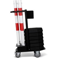 dancop Lager- und Transportgestell KPS-TG mit Kettenpfosten, rot/weiß dancop Lager- und Transportgestell KPS-TG mit Kettenpfosten, rot/weiß von dancop