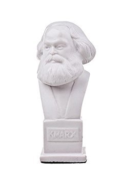 danila-souvenirs Deutscher Philosoph Sozialist Karl Marx marmor Büste Statue Skulptur 12 cm von danila-souvenirs