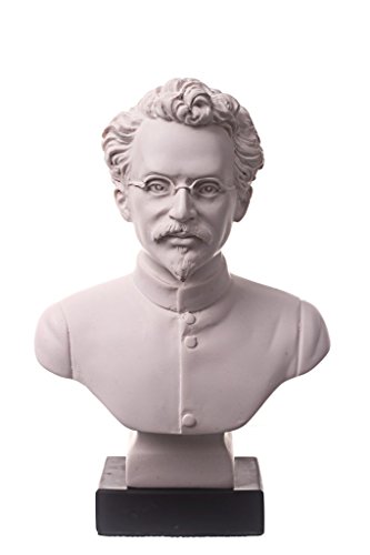 danila-souvenirs sowjetischer russischer Kommunist Leo (Lew) Trotzki marmor Büste Statue Skulptur 16 cm von danila-souvenirs