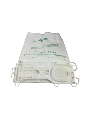 daniplus© 118/12 Vlies Staubsaugerbeutel passend für Vorwerk Kobold VK135 VK136 FP135 VK 135 von daniplus
