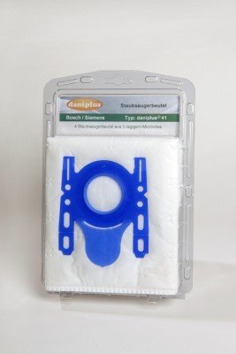 daniplus© 41/4 Vlies Staubsaugerbeutel passend für Bosch/Siemens Typ: D-E-F-G von daniplus