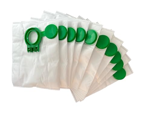 daniplus 10 Vlies Staubsaugerbeutel kompatibel zu Sebo 8120ER, Airbelt D von daniplus