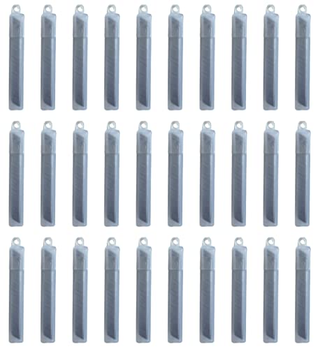 daniplus 300 Stk. Abbrechklingen 9mm, Ersatzklingen Cutterklingen Abbrechklinge für Cuttermesser Teppichmesser von daniplus