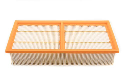 daniplus Flachfaltenfilter, Lamellenfilter passend für Kärcher NT 65/2 Tact², NT 75/2 Tact² Me / 6.907-276.0 von daniplus