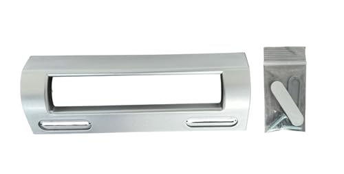 daniplus Türgriff, Griff silber Universal für Kühlschrank, Gefrierschrank LxTxB 196x72x24mm von daniplus