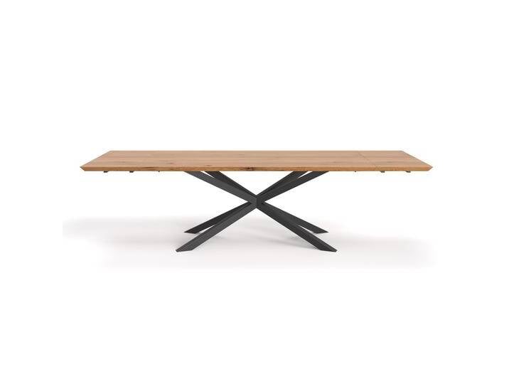 Ausziehbarer Lumina-Holztisch 200x80 cm Eine Verlängerung 50 cm von danzz