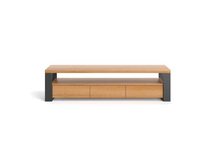 TV-Horizon-Schrank aus massivem Holz 160 cm von danzz