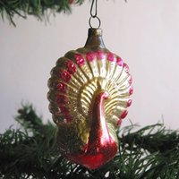 Vintage Antiker Christbaumschmuck Seltenes Glasornament Großer Pfau Mit Original Kappe Für Den Gansfederbaum Tannenbaum Deutschland Um 1920 Vintage Antiker Christbaumschmuck Seltenes Glasornament Großer Pfau Mit Original Kappe Für Den Gansfederbaum Tannenbaum Deutschland Um 1920 von darauffreueichmich