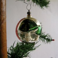Vintage Antiker Christbaumschmuck Seltenes Glasornament Mit 2 Pilze Und Tannenbaum Für Weihnachtsbaum Gansfederbaum Deutschland Um 1920 Vintage Antiker Christbaumschmuck Seltenes Glasornament Mit 2 Pilze Und Tannenbaum Für Weihnachtsbaum Gansfederbaum Deutschland Um 1920 von darauffreueichmich
