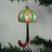 Vintage Antiker Christbaumschmuck Seltenes Glasornament Schirm Bzw. Regenschirm Für Den Tannenbaum Gansfederbaum Aus Deutschland Um 1920 Vintage Antiker Christbaumschmuck Seltenes Glasornament Schirm Bzw. Regenschirm Für Den Tannenbaum Gansfederbaum Aus Deutschland Um 1920 von darauffreueichmich