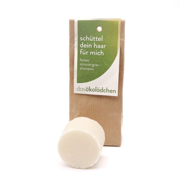 das ökolädchen Festes Zitronengras-Shampoo – 60 g von das ökolädchen
