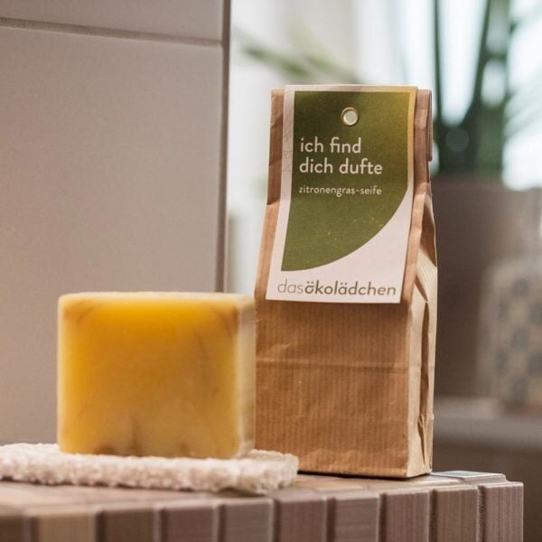 das ökolädchen Zitronengras-Seife – 100 g von das ökolädchen