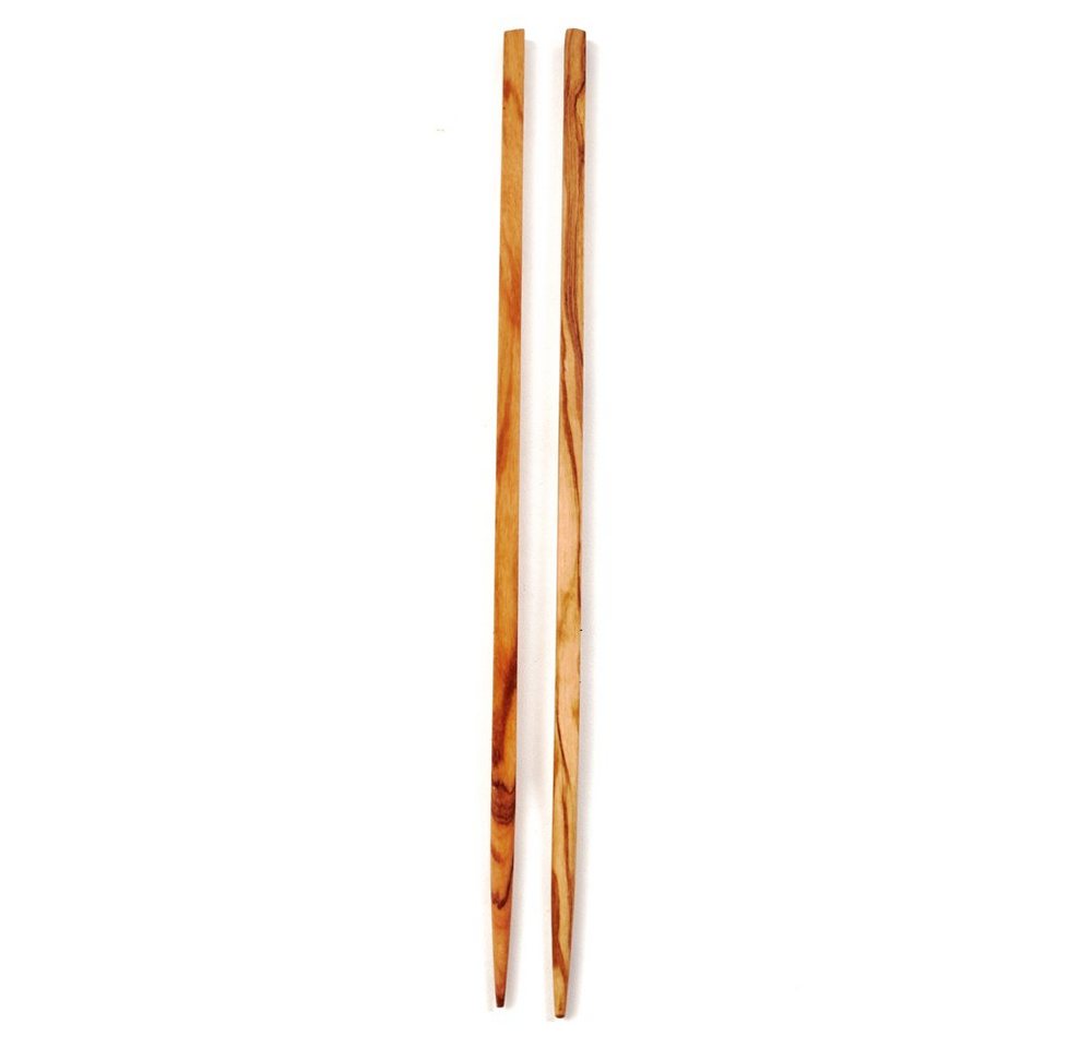 dasOlivenholzbrett Besteck-Set Sushi Sticks aus Olivenholz 1Paar 25cm von dasOlivenholzbrett
