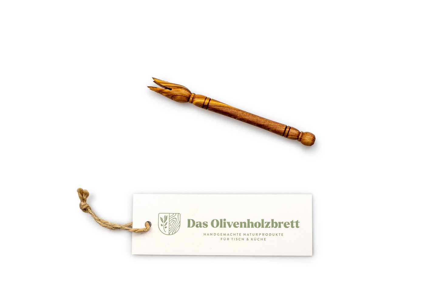 dasOlivenholzbrett Bestecklöffel Olivenpicker aus Olivenholz von dasOlivenholzbrett