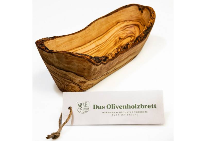 dasOlivenholzbrett Brotschale 5er Set Baguetteschale aus Olivenholz, mit naturbelassener Rand dasOlivenholzbrett Brotschale 5er Set Baguetteschale aus Olivenholz, mit naturbelassener Rand von dasOlivenholzbrett