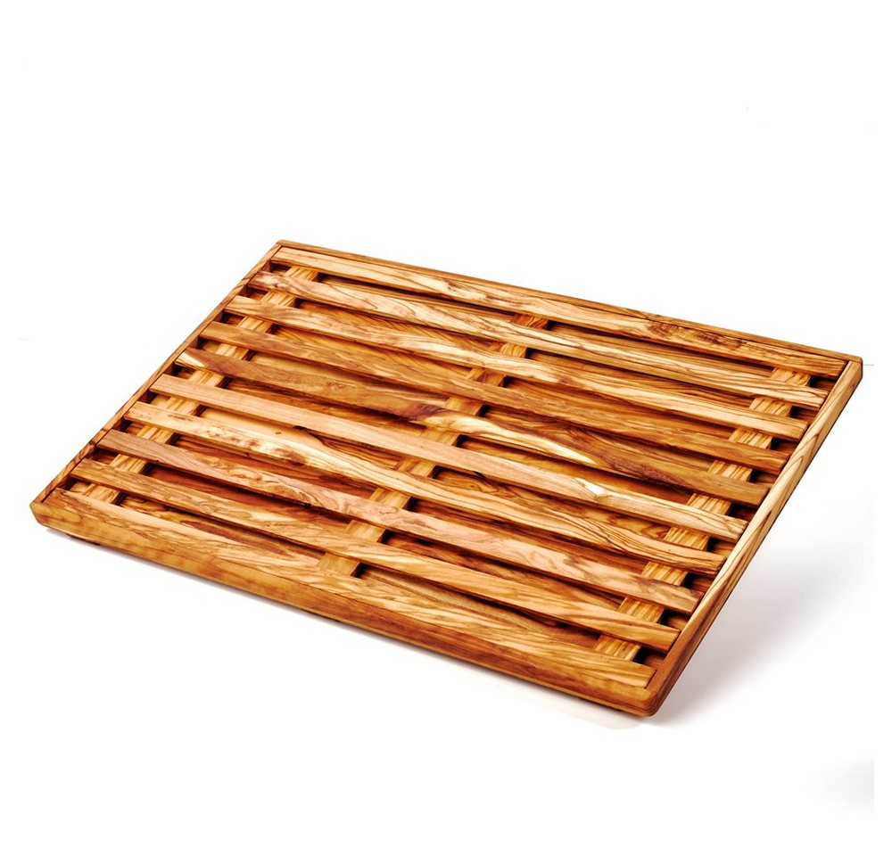 dasOlivenholzbrett Brotschneidebrett 2er Set Brotschneidebrett mit Krümelrost, flach dasOlivenholzbrett Brotschneidebrett 2er Set Brotschneidebrett mit Krümelrost, flach von dasOlivenholzbrett