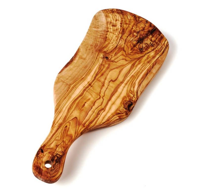 dasOlivenholzbrett Kräuterschneidebrett Standardisiertes Griffbrett, Olivenholz, (1-St) von dasOlivenholzbrett