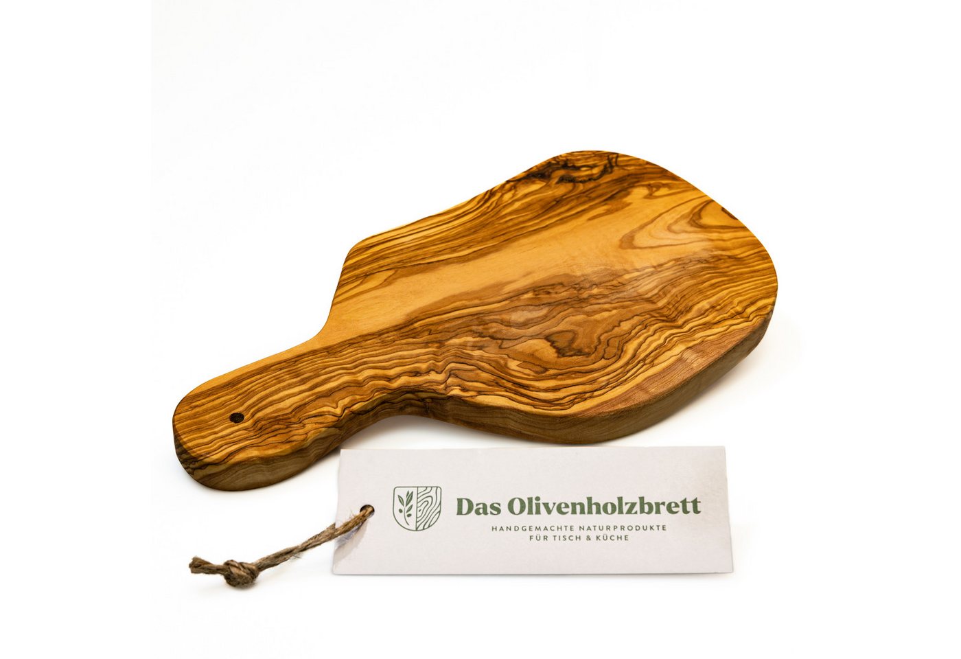 dasOlivenholzbrett Kräuterschneidebrett Standardisiertes Olivenholz Griffbrett - Kräuterschneidebrett von dasOlivenholzbrett