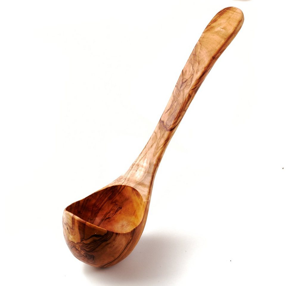 dasOlivenholzbrett Schöpflöffel Schöpflöffel aus Olivenholz von dasOlivenholzbrett