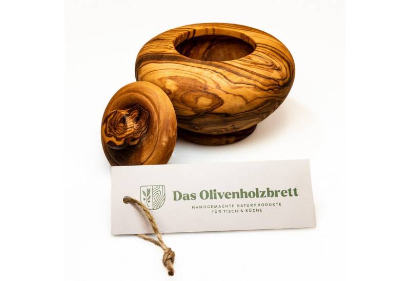 dasOlivenholzbrett Zuckerdose Dose bauchig mit Deckel aus Olivenholz 12cm dasOlivenholzbrett Zuckerdose Dose bauchig mit Deckel aus Olivenholz 12cm von dasOlivenholzbrett