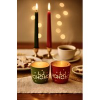 Weihnachts-Windlichter Metall Grün & Rot Mit Goldenen Sternen - Hohoho Design Gold Innen Teelichthalter Teelichter Weihnachtsdeko Weihnachts-Windlichter Metall Grün & Rot Mit Goldenen Sternen - Hohoho Design Gold Innen Teelichthalter Teelichter Weihnachtsdeko von dasherzwerk