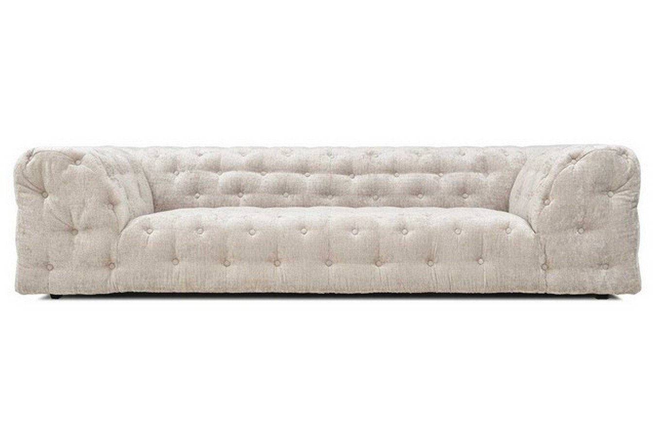 daslagerhaus living Big-Sofa Designersofa Cosmo Stoff natur von daslagerhaus living