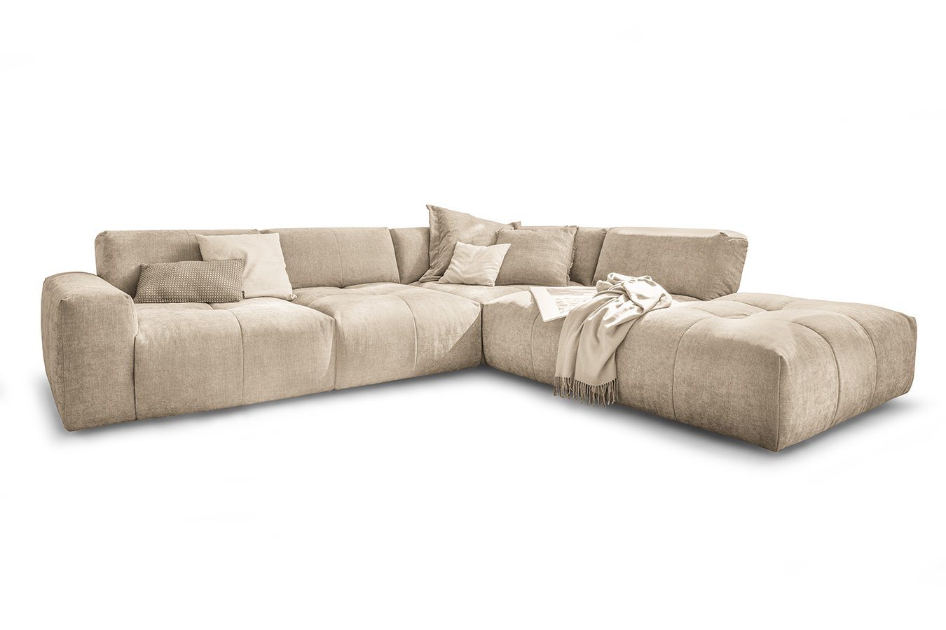 daslagerhaus living Big-Sofa Ecksofa Paddy von daslagerhaus living