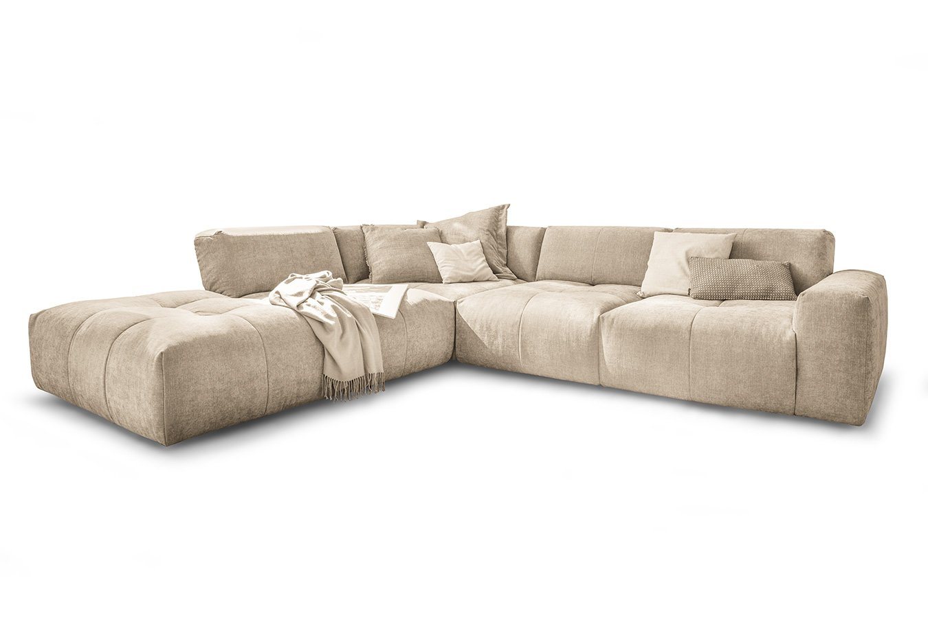 daslagerhaus living Big-Sofa Ecksofa Paddy von daslagerhaus living