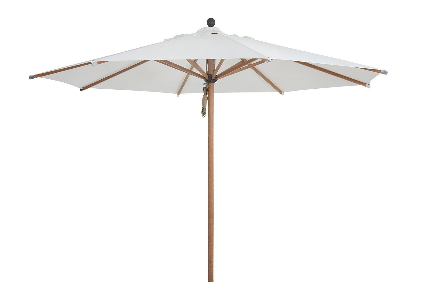 Brafab Blumentopf Sonnenschirm Paliano taupe D 300 cm von Brafab