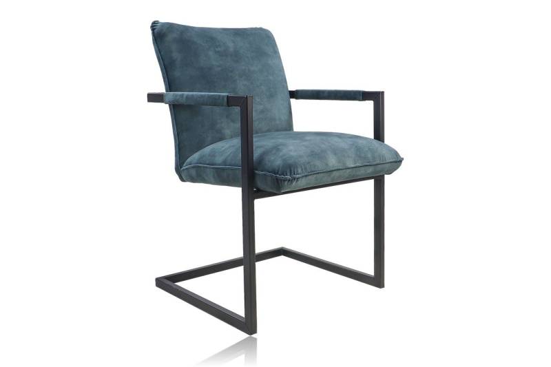 daslagerhaus living Esszimmerstuhl Armlehnstuhl Huston petrol daslagerhaus living Esszimmerstuhl Armlehnstuhl Huston petrol von daslagerhaus living