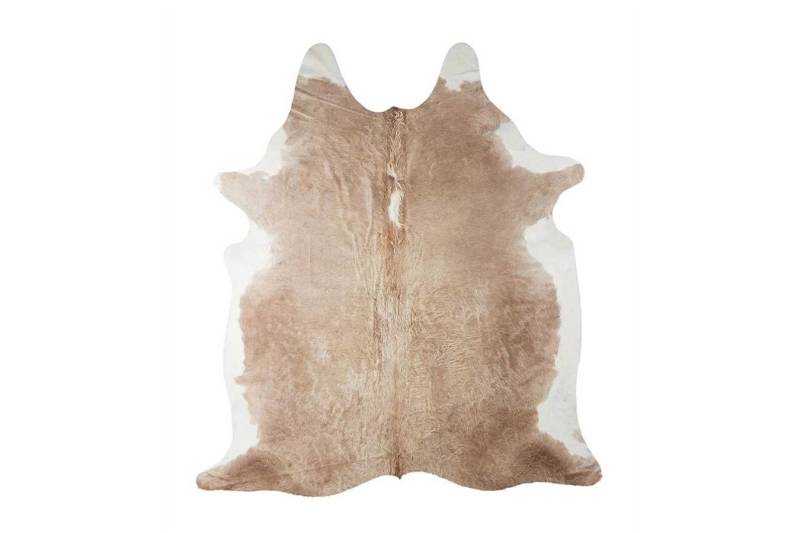 daslagerhaus living Fellteppich Stierfell champagne, Höhe: 0.2 mm von daslagerhaus living