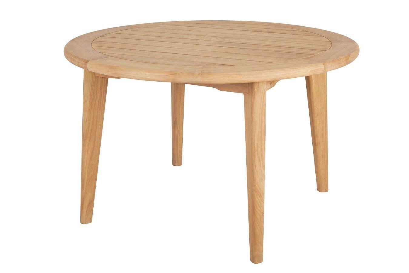 Brafab Küchentisch Outdoortisch Lilja Teak natur D 120 von Brafab