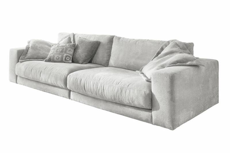 daslagerhaus living Loungesofa 3-Sitzer Downtown Cord von daslagerhaus living